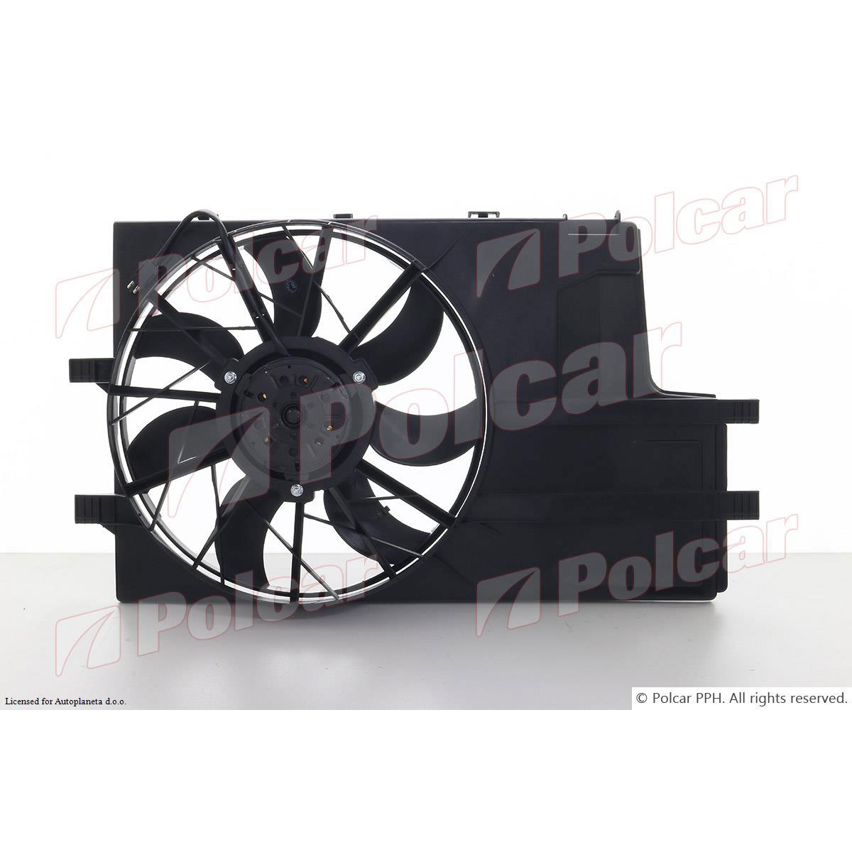 Ventilator hladnjaka sa nosačem MERCEDES A KLASSE W168 97 04 VANEO