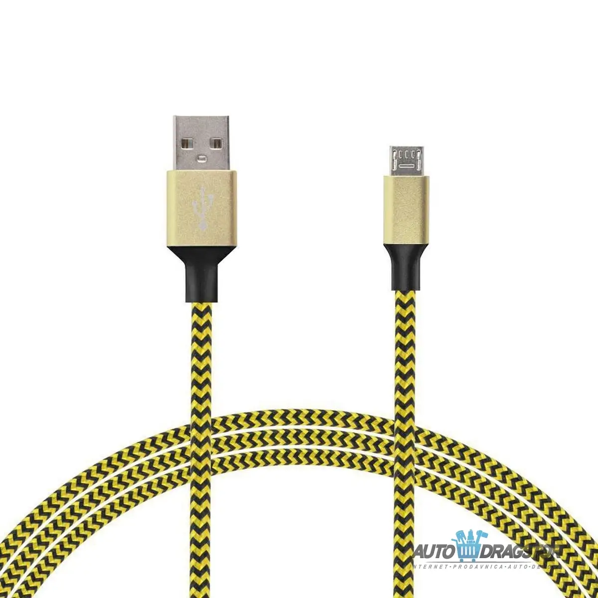 KABAL ZA MOBILNI USB A 2.0/MICRO USB 2.4A DUŽINA 100CM 