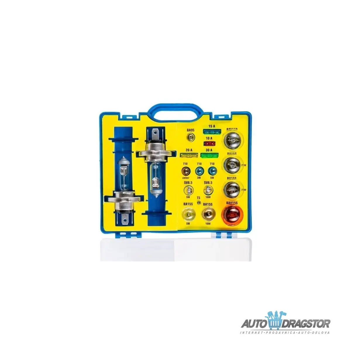 SIJALICA 12V GARNITURA H4 19KOM 