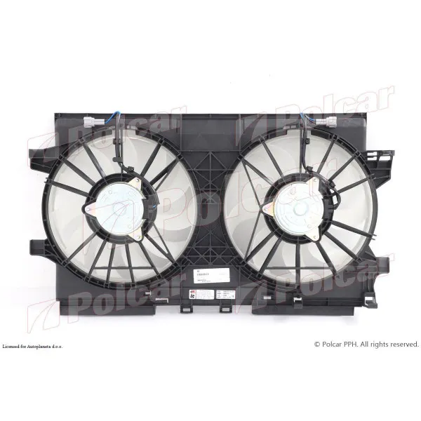 Ventilator hladnjaka sa nosačem SUBARU IMPREZA (GK/GT), 16-; XV/CROSSTREK, 17-; 