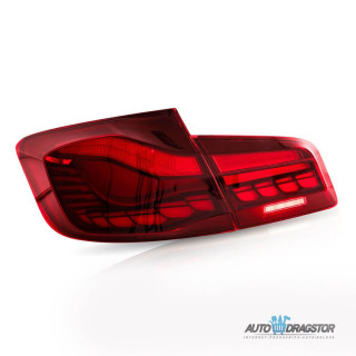 BMW 5 (F10) Sedan 2010-2017 DINAMIČKE LED CRVENE ŠTOP LAMPE  M4 GTS SET 4KOM 