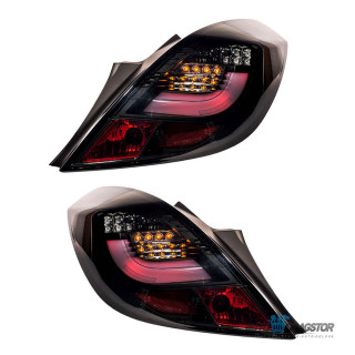 OPEL CORSA D (S07) 2006-2014 ŠTOP LAMPA ZATAMLJENA LED SET 2KOM ZA MODEL 3 VRATA 