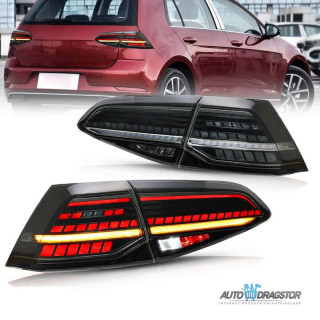 VW GOLF 7 2008-2012 ZATAMLJENE DINAMICKE ŠTOP LAMPE R-OPTIK SET-4KOM 