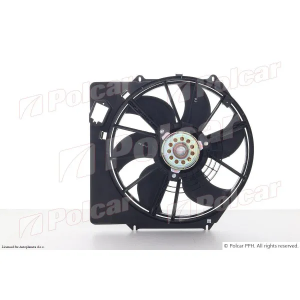 Ventilator hladnjaka sa nosačem RENAULT CLIO II (B0/1/2), 98-12; KANGOO (KC/FC), 98-08; 